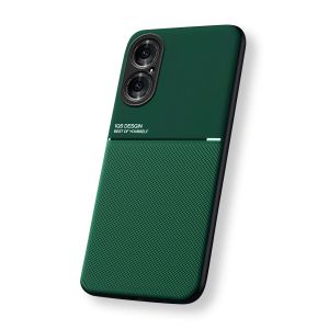 Coque Huawei Nova couleur mate unie compatible support magnétique, Vert / Nova 10 Pro