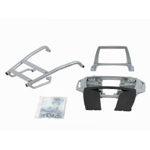 Support top case Hepco & Becker Alurack - argent