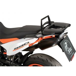 Support top case Hepco & Becker Alurack - pour combinaison avec le porte bagage d'origine - noir