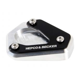 Extension de b&eacute;quille Hepco & Becker lat&eacute;rale - noir/argent