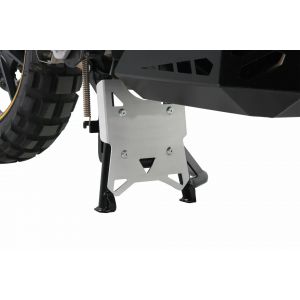 Sabot moteur Hepco & Becker sur b&eacute;quille centrale Hepco & Becker - argent