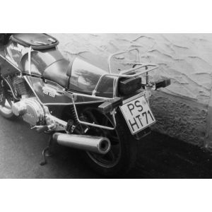 Support top case Hepco & Becker avec support de valises lat&eacute;rales - noir