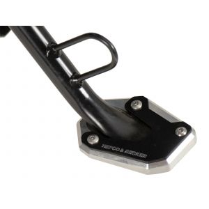 Extension de b&eacute;quille Hepco & Becker lat&eacute;rale - noir/argent