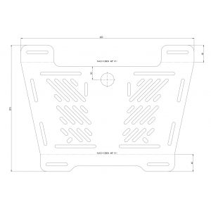 Porte Bagage Hepco & Becker D'extension - noir