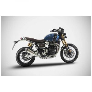 Ligne Compl&egrave;te Zard 2 en 1 basse inox - embout carbone noir