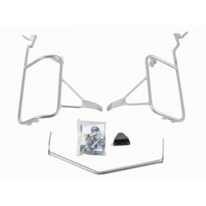 Support valises Hepco & Becker Cutout pour valises Xplorer 37/40 litres - Acier inoxydable