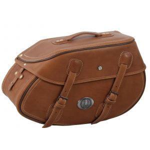 Valise Hepco & Becker Buffalo droite pour support tubulaires - brun sable