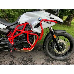 Pare-carter Hepco & Becker Crashbar - rouge