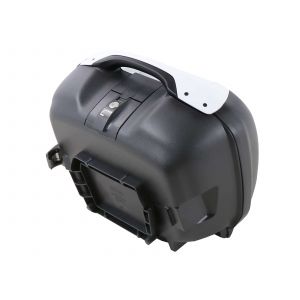 Valise Hepco & Becker Journey 42 - capot blanc (la paire) - noir