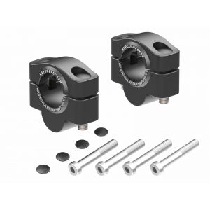 Rehausseur de guidon Hepco & Becker 20 mm - noir