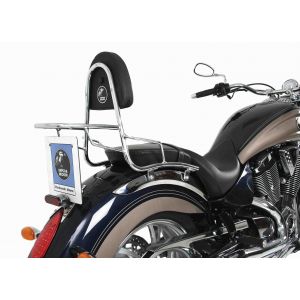 Porte Bagage Hepco & Becker avec sissybar - chrome