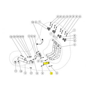 Collecteur Akrapovic Remplacement