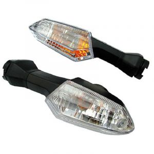 Clignotant Bihr Type origine transparent Avant droit ou Arri&egrave;re gauche