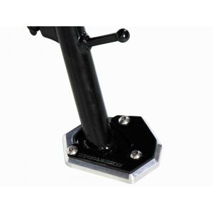 Extension de b&eacute;quille Hepco & Becker lat&eacute;rale - noir/argent