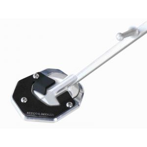 Extension de b&eacute;quille Hepco & Becker lat&eacute;rale - noir/argent