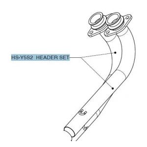 Collecteur Akrapovic En - t&ecirc;te Remplacement