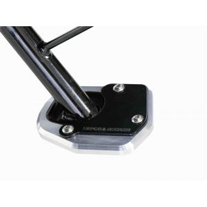 Extension de b&eacute;quille Hepco & Becker lat&eacute;rale - noir/argent