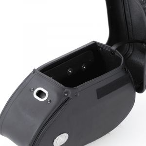 Sacoches cavali&egrave;res Hepco & Becker Kit complet Ivory black pour support tubulaires - noir