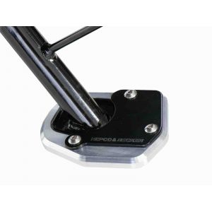 Extension de b&eacute;quille Hepco & Becker lat&eacute;rale - noir/argent