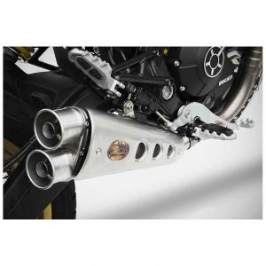 Silencieux Zard bas inox special edition - embout inox pare chaleur noir