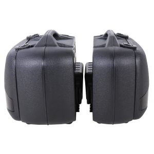 Valise Hepco & Becker Junior Flash noir Enduro (30 L gauche / 40 L droite) - noir