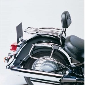 Porte Bagage Hepco & Becker Solorack avec dosseret - chrome