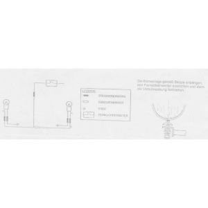 Feux Hepco & Becker Twinlight (route) avec support et c&acirc;ble - chrome