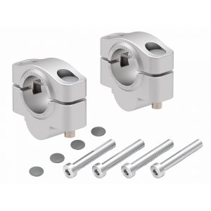 Rehausseur de guidon Hepco & Becker - argent