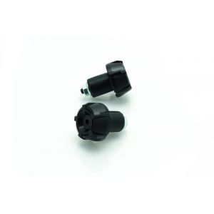 Embouts de guidon Bihr Spark Ø18mm Noir/Noir