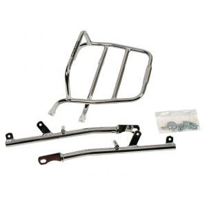 Support top case Hepco & Becker tubulaire - chrome