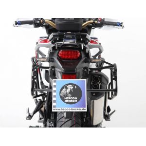 Support valises Hepco & Becker Tubulaire - noir