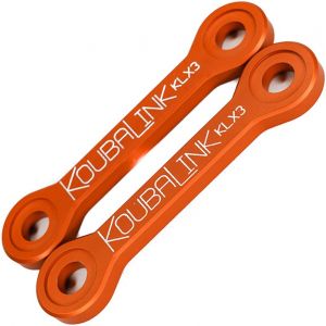 Biellette de suspension Koubalink Kit de rabaissement de selle (25.4 - 31.8 mm) orange