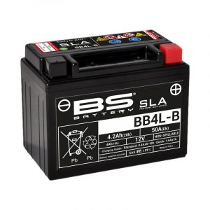 Batterie BS Battery SLA YB4L-B/BB4L-B ferme Type Acide Sans entretien/prête à l'emploi