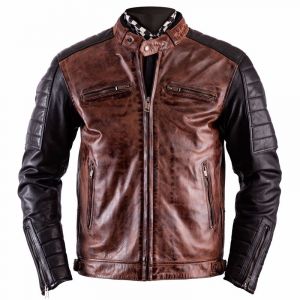 Blouson Moto Helstons CRUISER - cuir RAG