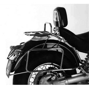 Support valises Hepco & Becker Tubulaire - chrome