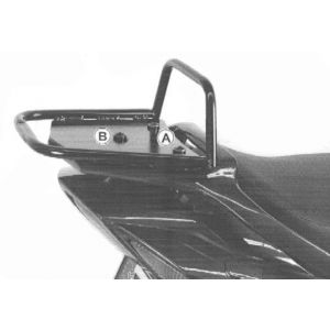 Support top case Hepco & Becker - noir