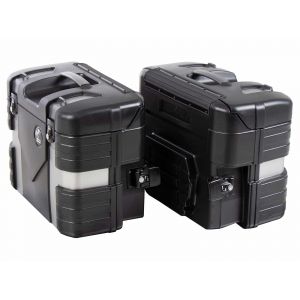 Valise Hepco & Becker Gobi - Black Edition (la paire) - noir