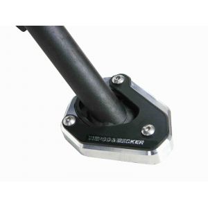 Extension de b&eacute;quille Hepco & Becker lat&eacute;rale - noir/argent