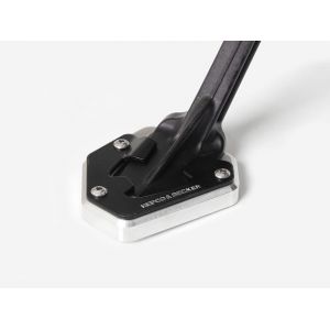 Extension de b&eacute;quille Hepco & Becker lat&eacute;rale - noir/argent