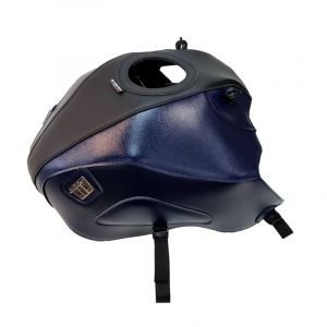 Tapis de réservoir Bagster Noir mat grainé / marine