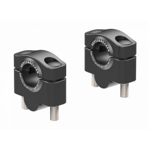 Rehausseur de guidon Hepco & Becker 25 mm - noir