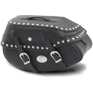 Valise Hepco & Becker Buffalo Big Custom gauche pour porte-sacs tubulaires - noir