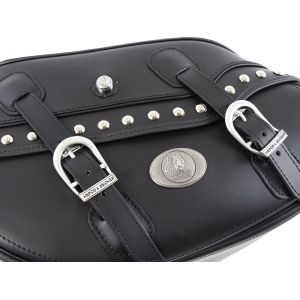 Valise Hepco & Becker Buffalo Custom droite pour support C-Bow - noir