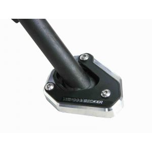 Extension de b&eacute;quille Hepco & Becker lat&eacute;rale - noir/argent