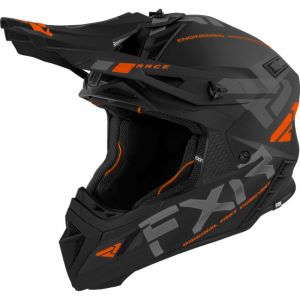 Casque cross FXR HELIUM RACE DIV BLACK/ORANGE 2022
