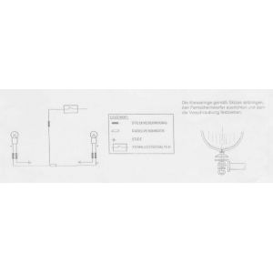 Feux Hepco & Becker Twinlight (route) avec support et c&acirc;ble - chrome