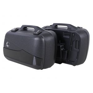 Valise Hepco & Becker Junior Flash noir 30 (la paire) - noir