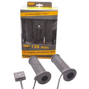 Poign&eacute;es chauffantes Tecno globe MOTO LUXE TECNOGLOBE
