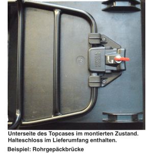 Top case Hepco & Becker Journey 42 - capot noir - noir