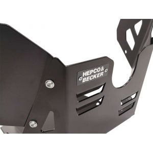 Sabot moteur Hepco & Becker aluminium - noir